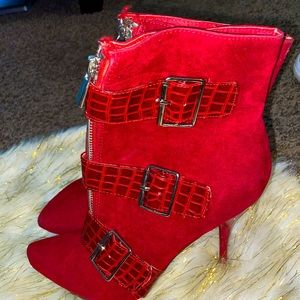 Red Heeled booties